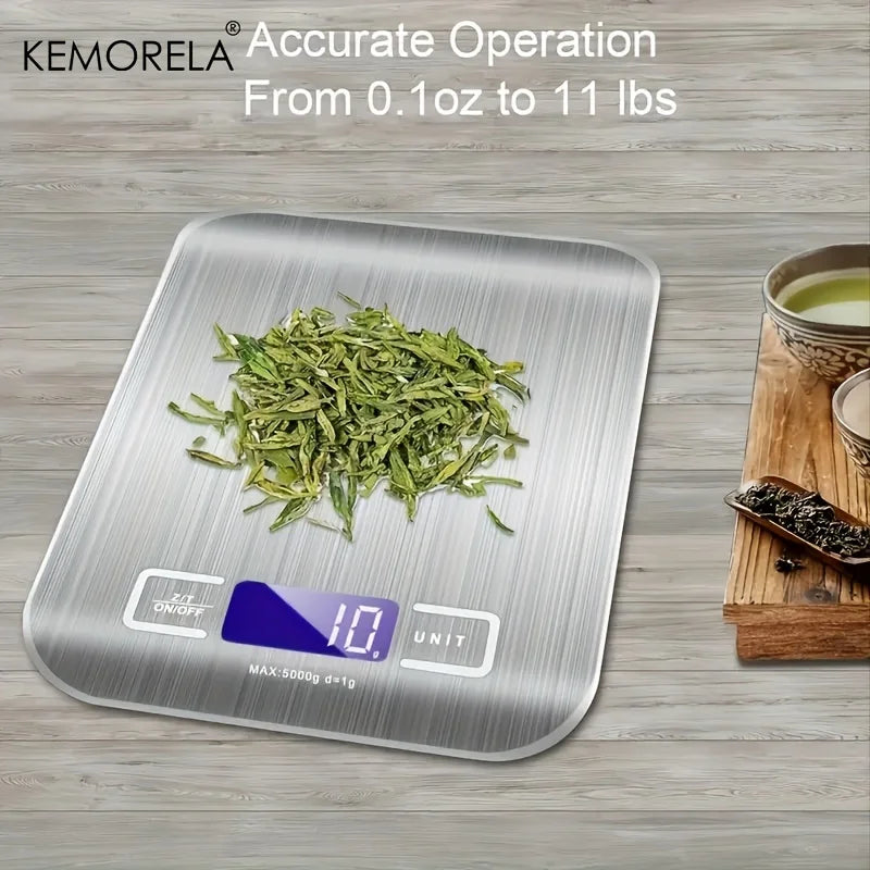 5kg/10kg Stainless Steel Electronic Scale Kitchen