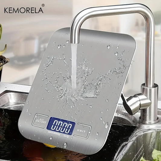 5kg/10kg Stainless Steel Electronic Scale Kitchen